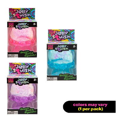 Schylling Needoh Jelly Squish - Sensory Squeeze Toy - Colors May Vary