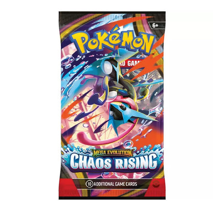 Pokémon Mega Evolution Chaos Rising Trading Card (1 Piece Assorted)