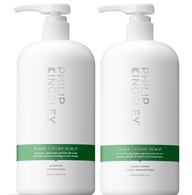Philip Kingsley Flaky Itchy Shampoo and Conditioner 1000ml Duo