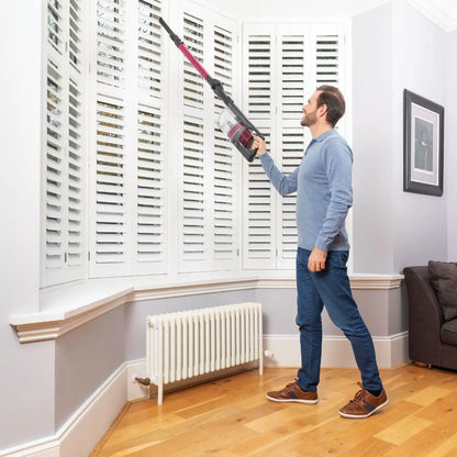 Shark Anti Hair Wrap Cordless Vacuum with Flexology IZ201ME - Black/Maroon