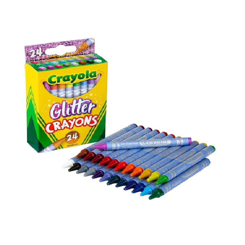 Crayola Glitter Crayons 24pc