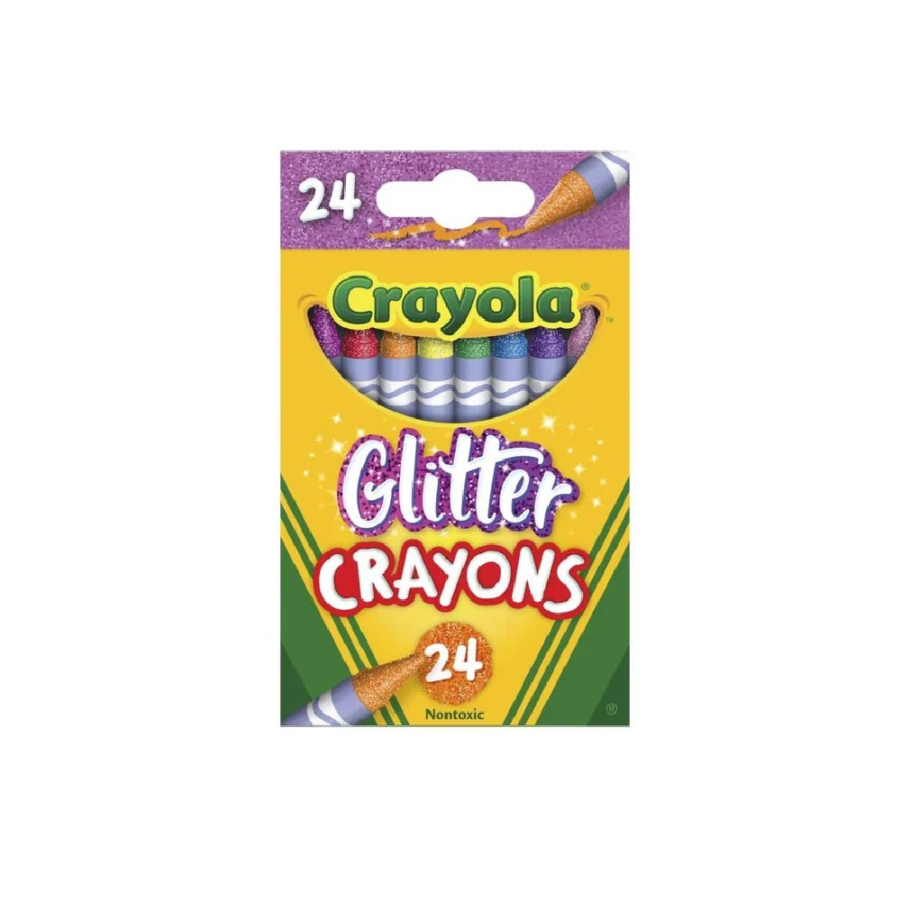 Crayola Glitter Crayons 24pc