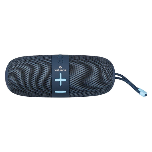 Volkano Flow Series Portable Bluetooth Speaker With IPX Waterproof - Blue