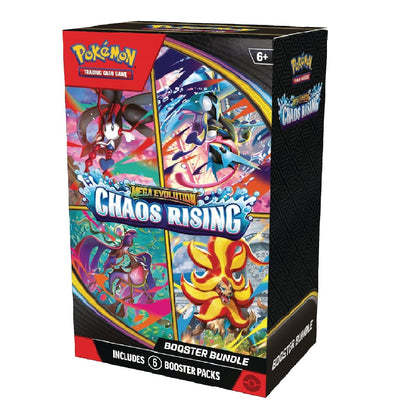 Pokémon TCG: Mega Evolution—Chaos Rising Booster Bundle