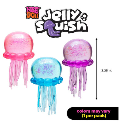 Schylling Needoh Jelly Squish - Sensory Squeeze Toy - Colors May Vary
