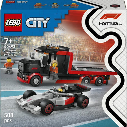 LEGO 60493 F1 Display Truck with Audi F1 Race Car