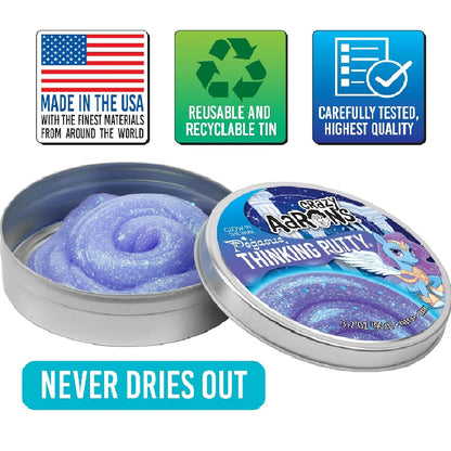 Crazy Aaron Pegasus - Full Size 4" Thinking Putty Tin (AG020)