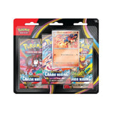 Pokemon Mega Evolution Chaos Rising 3-Pack Blister Box