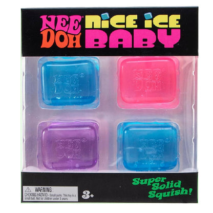 Schylling NeeDoh Nice Ice Baby 4 Pack