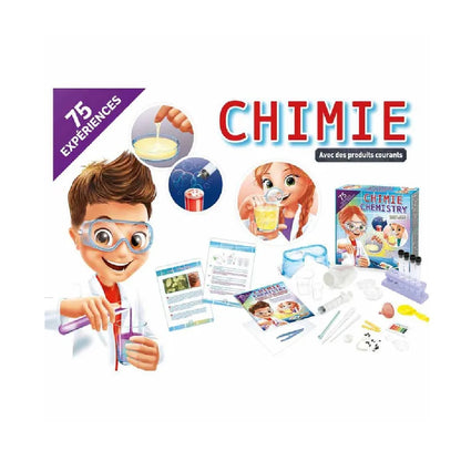 Buki France Chemistry Lab Kit 75 Experiments (8363EU)