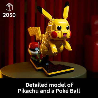 LEGO Pokémon Pikachu & Poké Ball Building Set 72152