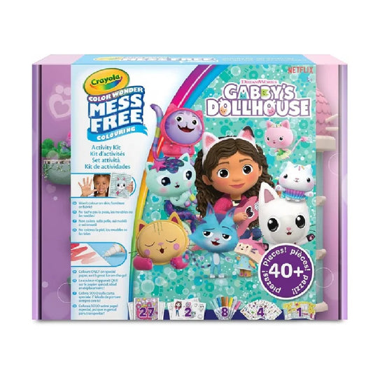 Crayola Color Wonder Activity Kit Gabby's Dollhouse