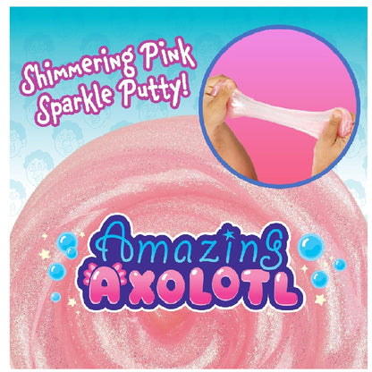 Crazy Aaron Amazing Axolotl - Full Size 4" Thinking Putty Tin (AX020)
