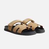 Hermes Chypre Sandal "Beige Albâtre" - 42 EU