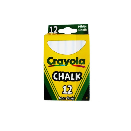 Crayola White Children's Chalk 12pc