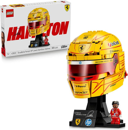LEGO Scuderia Ferrari HP Lewis Hamilton Helmet 43022