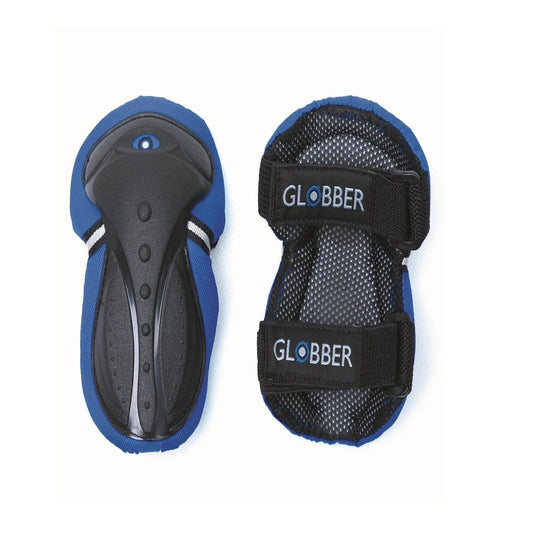 Globber - Protective Gear Set - Junior Knee, Elbow, Wrist Pads in Navy, Safety Equipment for Ages 6 Years+