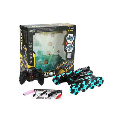 JustDK 8 Wheels Swing Arm Roll RC Car - Assorted