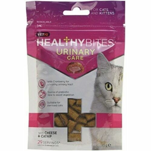 Mark & Chappel Vetiq Healthy Bites Urinary Care for Cats & Kittens 65gm