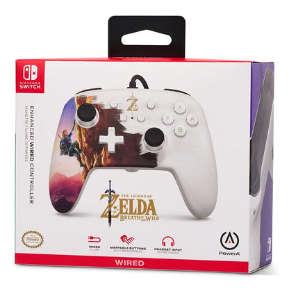 PowerA Nintendo Switch Enhanced Wired Controller - Hero's Ascent