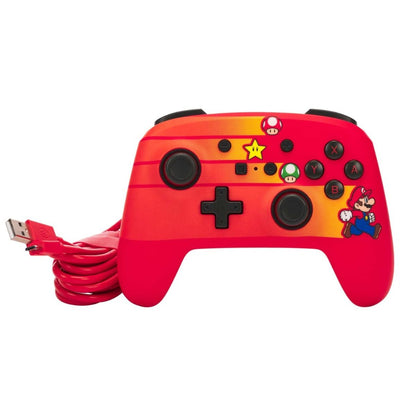 PowerA Speedster Mario Enhanced Wired Controller Nintendo Switch