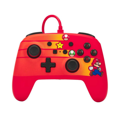 PowerA Speedster Mario Enhanced Wired Controller Nintendo Switch