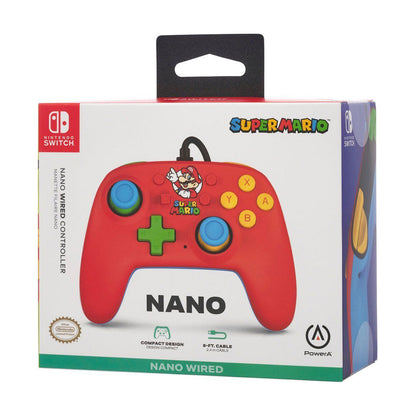 PowerA Mario Medley Nano Nintendo Switch Wired Controller