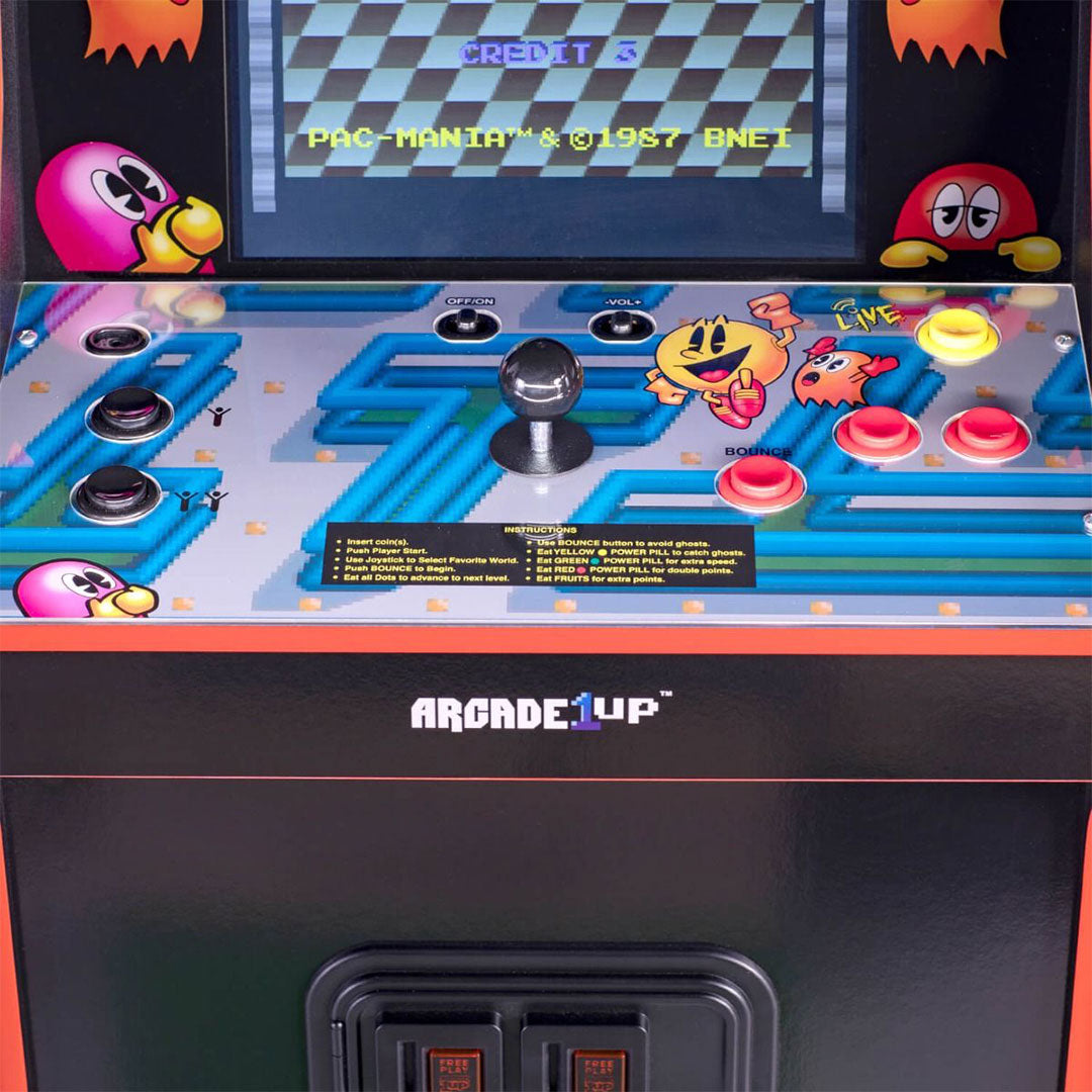 Arcade1Up Retro Pac-Mania Legacy 14-in-1 Wifi Enabled Arcade Machine