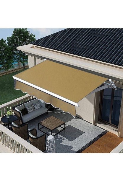 مظلة شمسية خارجية قابلة للطي من ياتاي مع مقبض يدوي