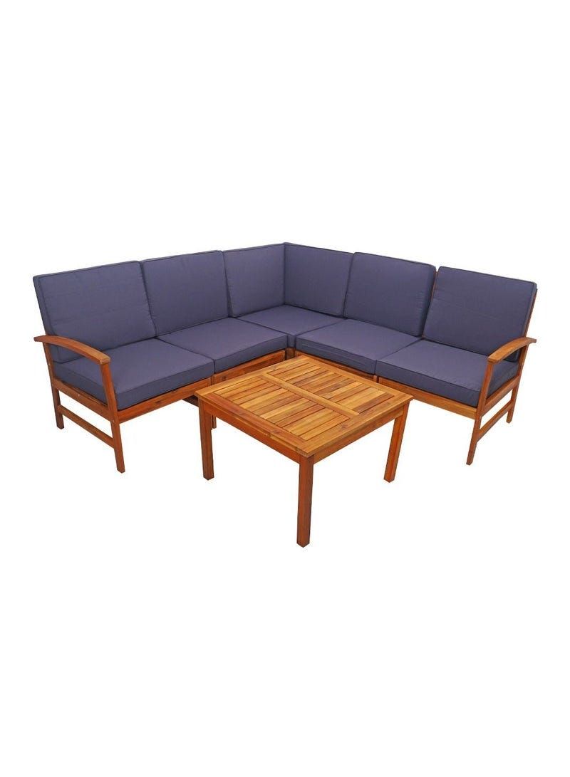 L Shape Sofa Outdoor Patio Furniture Set