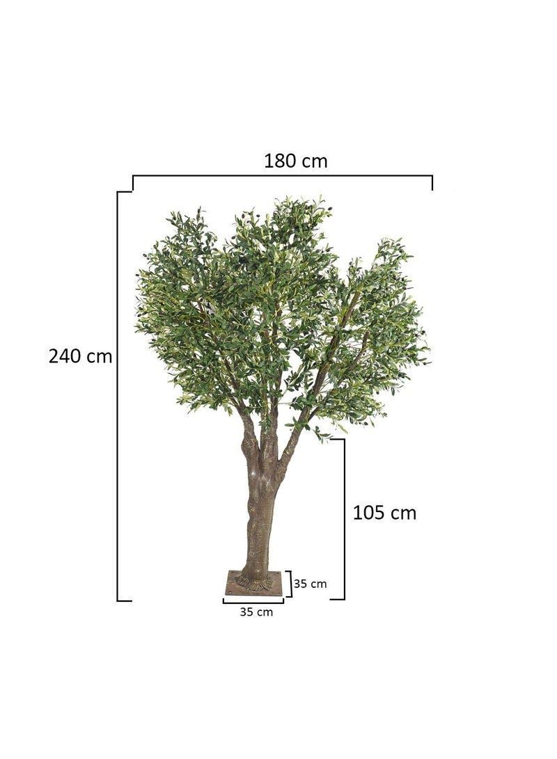 YATAI Artificial Faux Olive Tree About 2.4 Meters