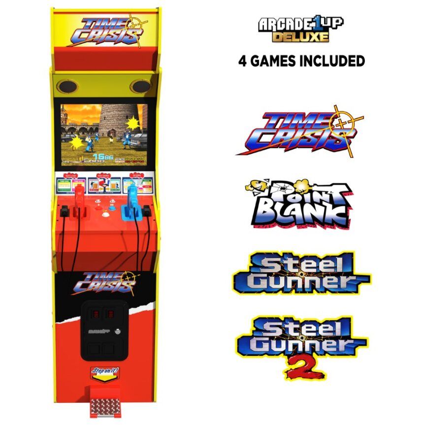 Arcade1Up Time Crisis Deluxe Arcade Machine