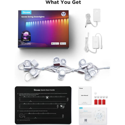 Govee RGBIC String Indoor Downlights 3m