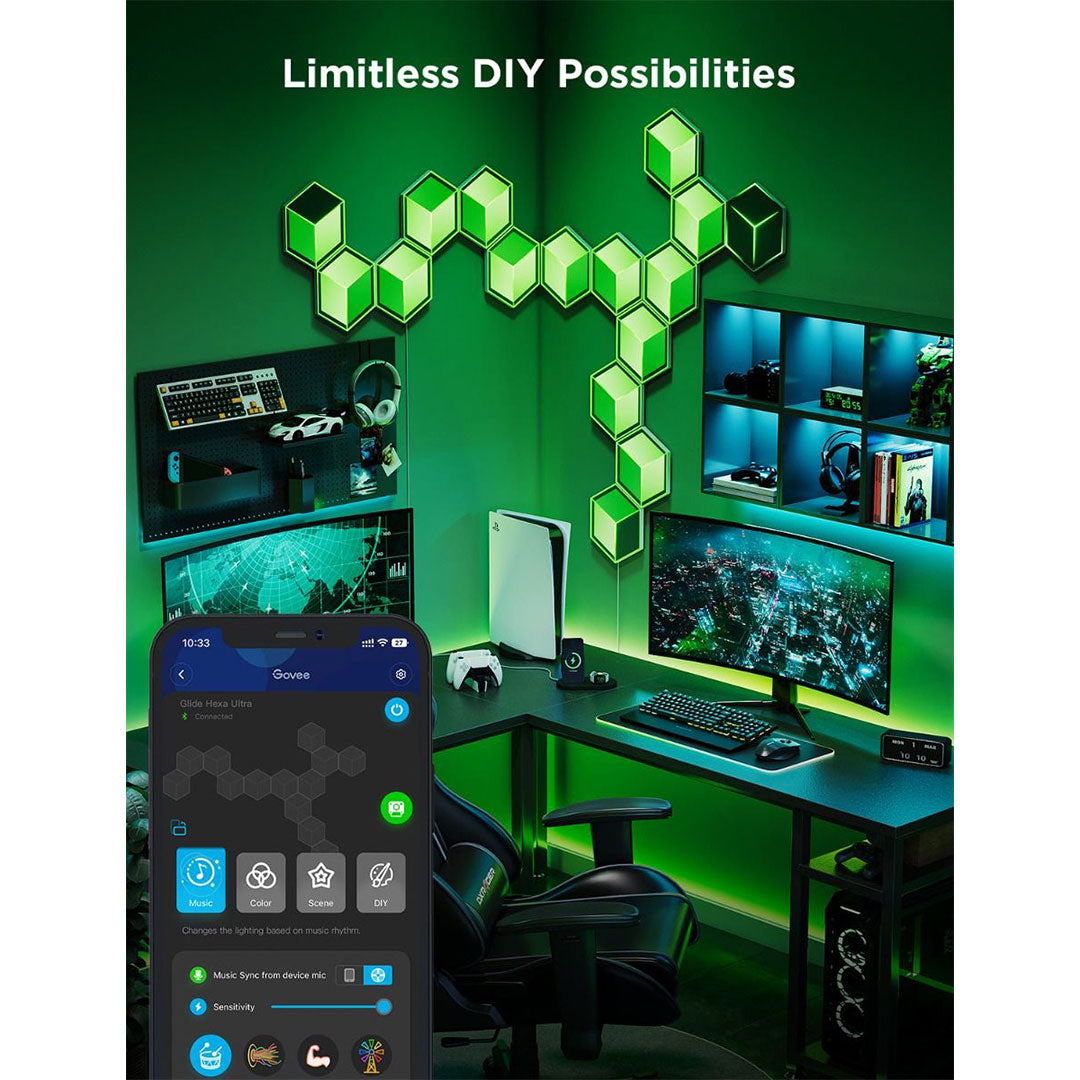 Govee Glide Hexagon Light Panels Ultra (7 PCS)