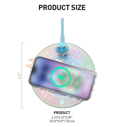 Pop Mart Labubu The Monsters Big into Energy Series Wireless Charger