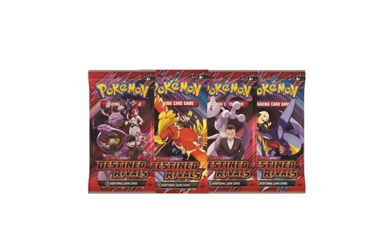 2025 Pokémon Scarlet & Violet Destined Rivals (4 Packs)