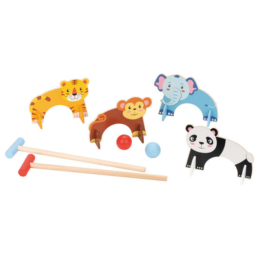 Lelin Animal Croquet Set