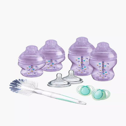 تومي تيبي - مجموعة زجاجات الرضاعة المتقدمة المضادة للمغص - أرجوانية