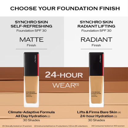 Shiseido Synchro Skin Radiant Lifting SPF30 Foundation 30ml