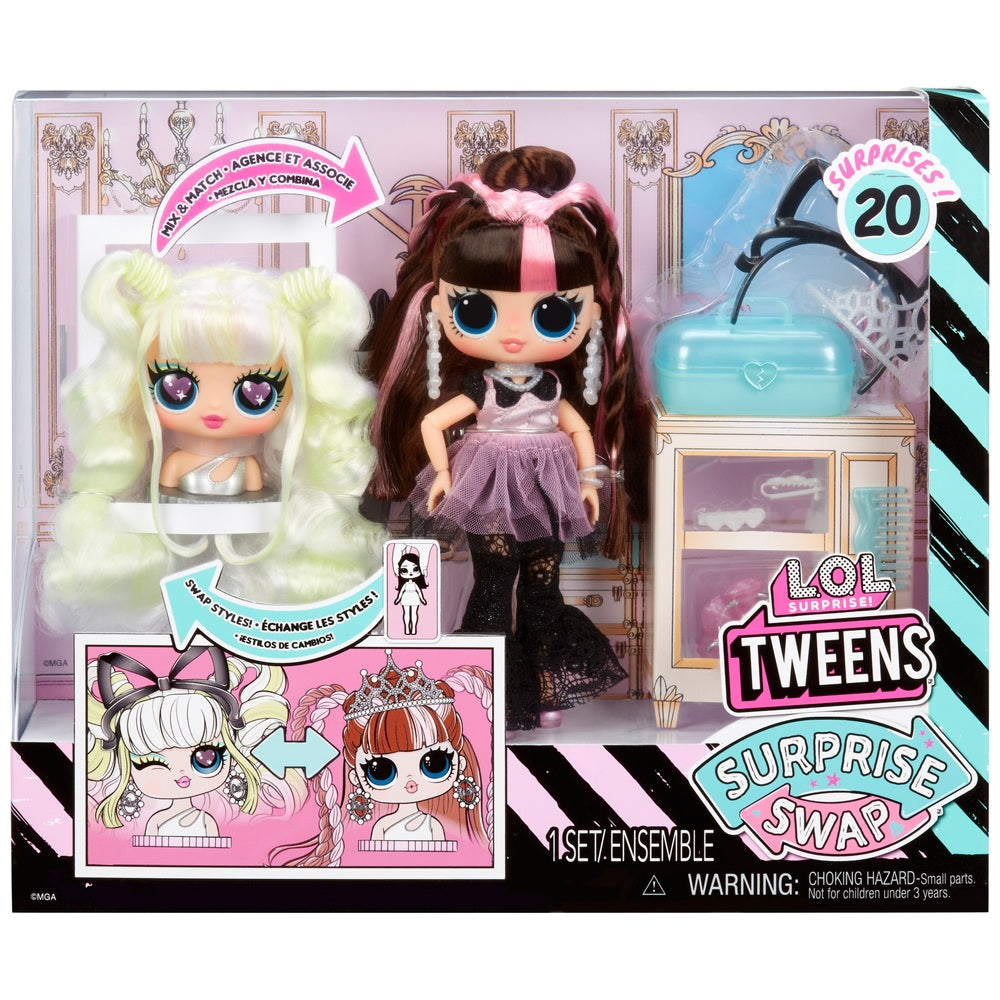 LOL Surprise - Tweens Surprise Swap Fashion Doll (Bronze-2-Blonde Billie)