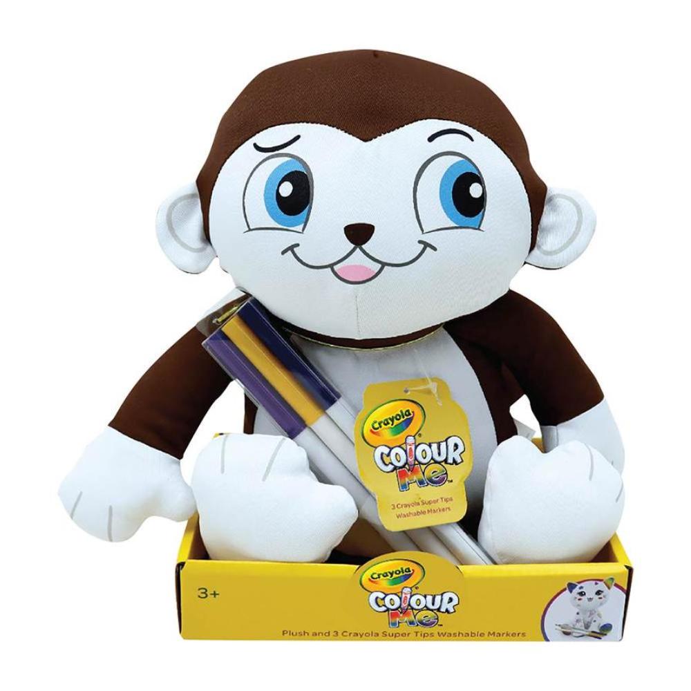 Crayola - Crayola Colour Me Plush Monkey