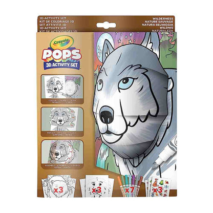 مجموعة أنشطة كرايولا بوبس - البرية