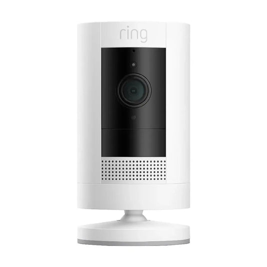 Ring Stick Up Battery-Powered Camera (6 x 6 x 9.7 cm, White)