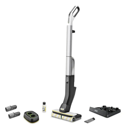 Karcher FC 4-4 Battery Powered Cordless Hard Floor Cleaner W/Battery Set (400 ml)