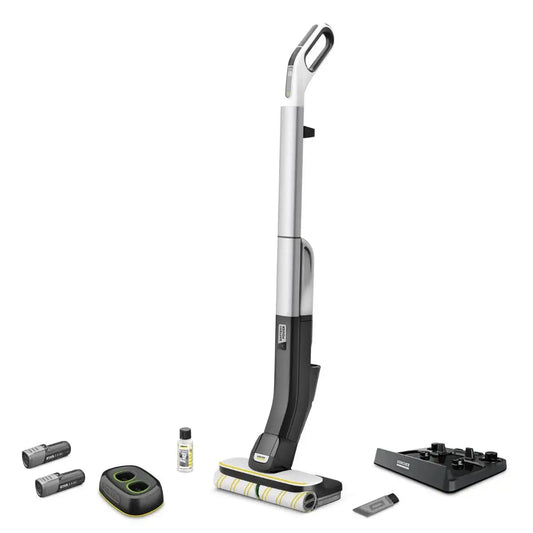Karcher FC 4-4 Battery Powered Cordless Hard Floor Cleaner W/Battery Set (400 ml)