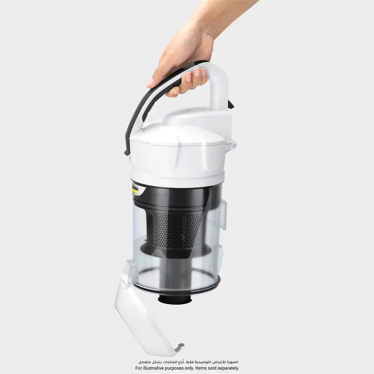 Karcher Bagless VC 3 Plus Multi-Cyclone Vacuum Cleaner + VCH 2s Hand Vacuum Cleaner Bundle