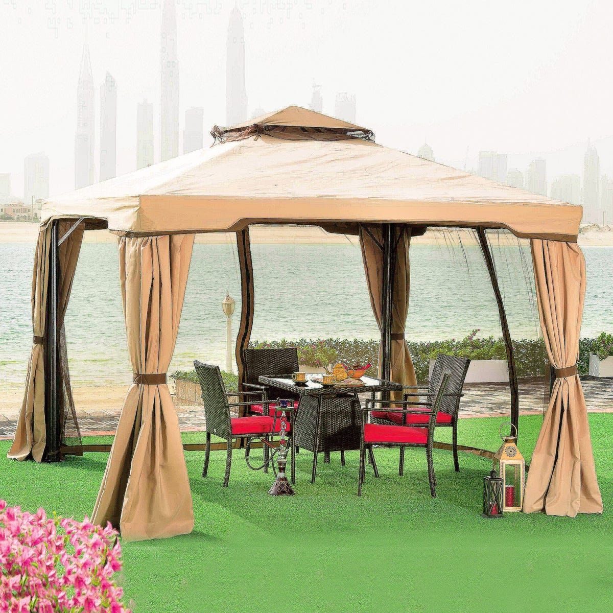 Roma Double Roof Gazebo