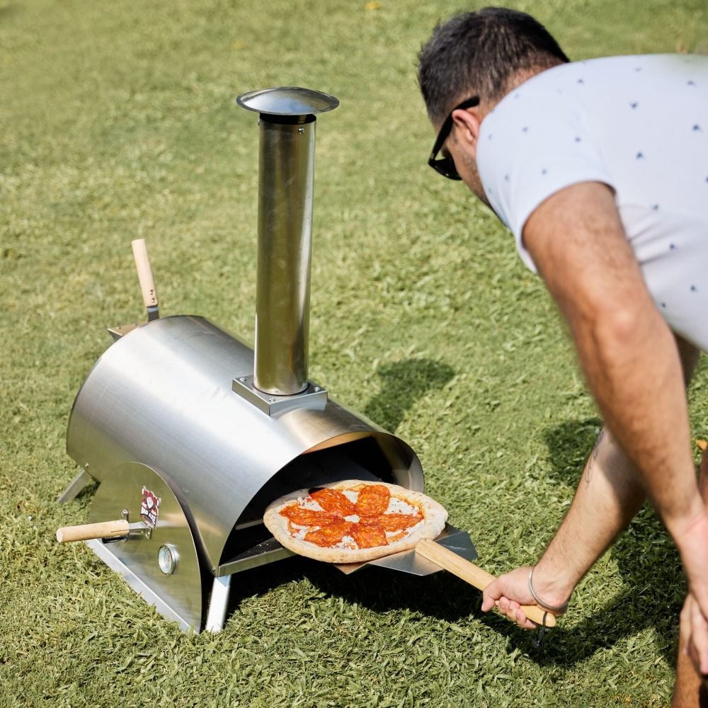 Bad Axe Portable Firewood Outdoor Pizza Oven