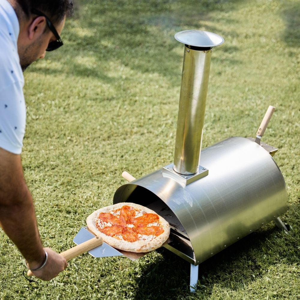 Bad Axe Portable Firewood Outdoor Pizza Oven