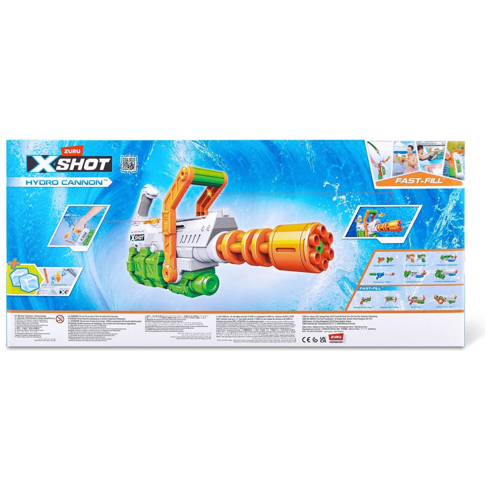 X-Shot - مدفع مائي هيدروليكي